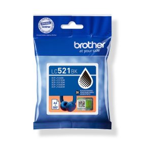 Cartouche d’encre noire originale Brother LC521BK – LC521BK