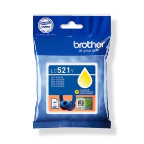 Cartouche d’encre jaune originale Brother LC521Y – LC521Y