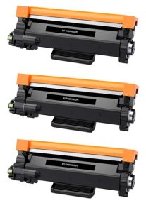 Pack de 3 toners compatibles Brother TN 2510XL – Noir