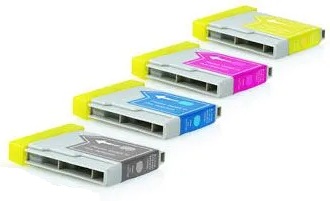 Pack de 4 cartouches compatibles Brother LC 1280XL / LC 1240XL / LC 1220XL – Noire + Cyan + Magenta + Jaune