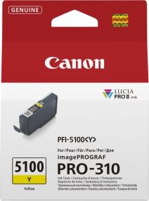 Cartouche d’encre jaune originale Canon PFI5100 – PFI5100Y/6955C001