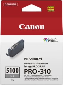 Cartouche d’encre originale Canon PFI5100 gris – PFI5100GY/6959C001