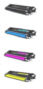 Pack de 4 toners compatibles Brother TN 326BK + TN 326C + TN 326M + TN 326Y – Noir + cyan + magenta + jaune