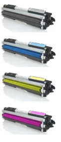 Pack de 4 toners compatibles HP CE310A + CE311A + CE312A + CE313A – 126A – 4 couleurs