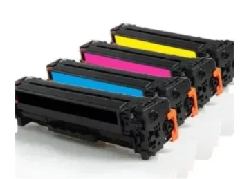 Pack de 4 toners compatibles HP W2030X + W2031X + W2032X + W2033X – 415X / 415A – 4 couleurs (avec puce d’origine sans niveau d’encre)