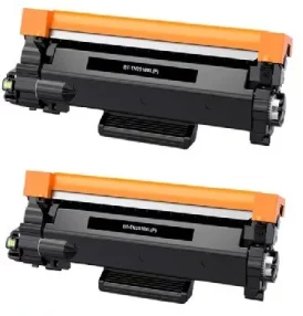 Pack de 2 toners compatibles Brother TN 2510XL – Noir, pour imprimante Brother DCP-L2620DW, DCP-L2627DW, DCP-L2627DWE, DCP-L2627DWXL,DCP-L2660DW,DCP-L2665DW,HL-L2400DW,HL-L2400DWE,HL-L2445DW,HL-L2447DW,HL-L2865DW,MFC-L2800DW,MFC-L2827DW,MFC-L2827DWXL,MFC-L2860DW,MFC-L2860DWE,MFC-L2960DW,MFC-L2980DW