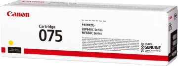 Cartouche de toner original jaune Canon 075 – 6362C002