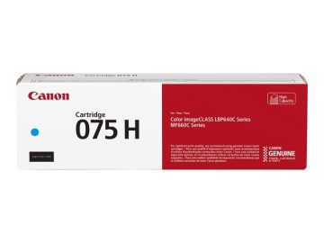 Cartouche de toner cyan originale Canon 075H – 6368C002