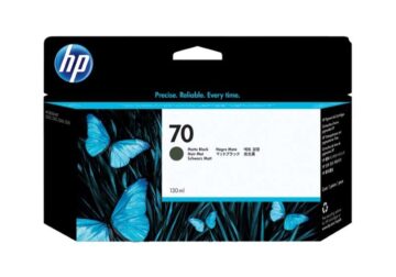 Cartouche d’origine HP 70 / C9448A – Noire mate