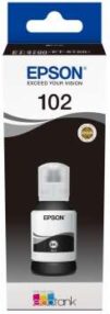 Bouteille d’encre d’origine Epson 102 / C13T03R140 – Noire