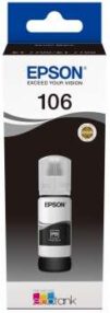 Bouteille d’encre d’origine Epson 106 / C13T00R140 – Noire photo