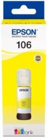 Bouteille d’encre d’origine Epson 106 / C13T00R440 – Jaune