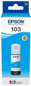 Bouteille d’encre d’origine Epson 103 / C13T00S24A10 – Cyan