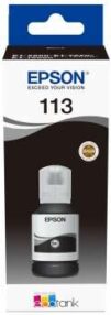 Bouteille d’encre d’origine Epson 113 / C13T06B140 – Noire
