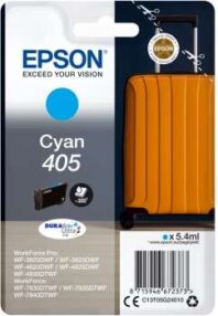 Cartouche d’origine Epson 405 / C13T05G24010 (série valise) – Cyan