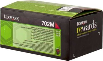 Toner d’origine Lexmark 702M / 70C20M0 / 70C20ME – Magenta