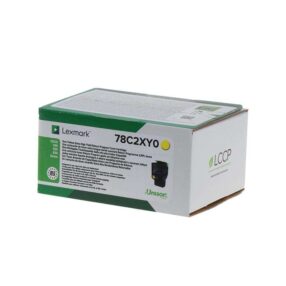 Toner d’origine Lexmark 78C2XY0 / 78C2XYE – Jaune