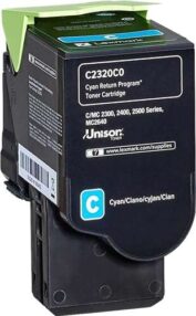 Toner d’origine Lexmark C2320C0 – Cyan