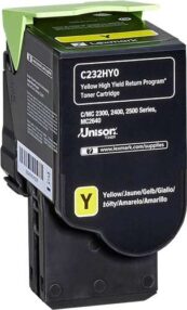Toner d’origine Lexmark C232HY0 – Jaune