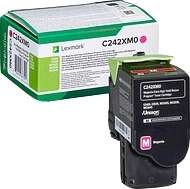 Toner d’origine Lexmark C242XM0 – Magenta