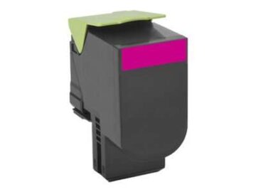 Toner d’origine Lexmark 802HM / 80C2HM0 / 80C2HME – Magenta