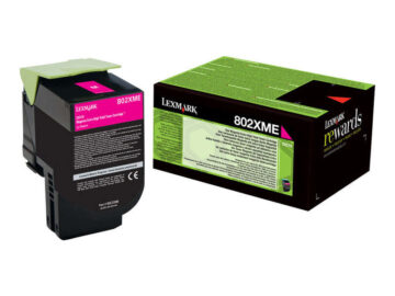 Toner d’origine Lexmark 802XM / 80C2XM0 / 80C2XME / 80C0X30 – Magenta