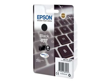 Cartouche d’origine Epson 407 / C13T07U140 (série clavier) – Noire