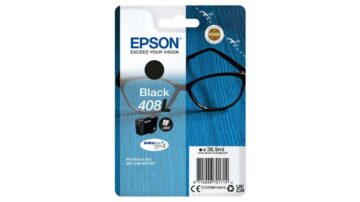 Cartouche d’origine Epson 408L / C13T09K14010 (série lunettes) – Noire