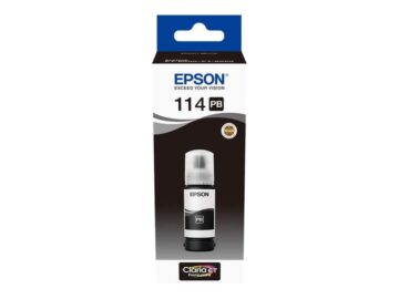 Bouteille d’encre d’origine Epson 114 / C13T07B140 – Noire photo