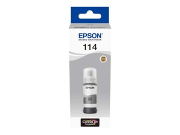 Bouteille d’encre d’origine Epson 114 / C13T07B540 – Grise