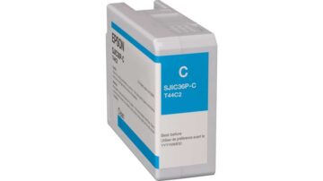 Cartouche d’origine Epson SJIC36P / C13T44C240 – Cyan