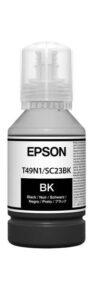 Bouteille d’encre d’origine Epson T49H1 / C13T49H100 – Noire