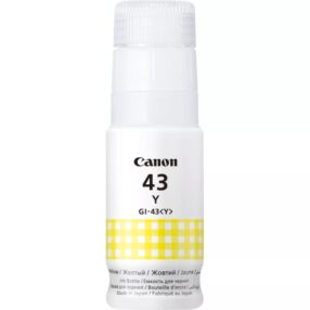 Bouteille d’encre d’origine Canon GI-43Y / 4689C001 – Jaune