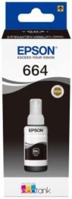 Bouteille d’encre d’origine Epson T6641 / C13T664140 – Noire