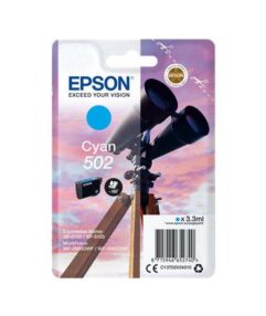Cartouche d’origine Epson 502 / C13T02V24010 (série jumelles) – Cyan