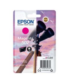 Cartouche d’origine Epson 502 / C13T02V34010 (série jumelles) – Magenta