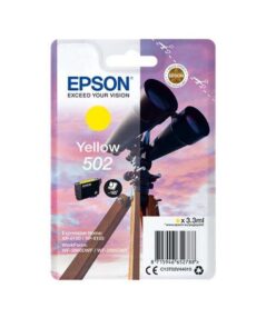Cartouche d’origine Epson 502 / C13T02V44010 (série jumelles) – Jaune